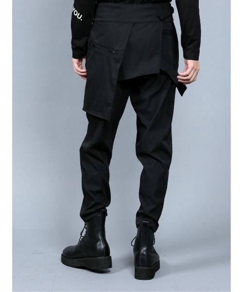 SHELLAC(シェラック)の「シェラック/SHELLAC スカート脱着パンツ(その他パンツ・メンズ・ブラック・LARGE/MEDIUM)」の8枚目の写真