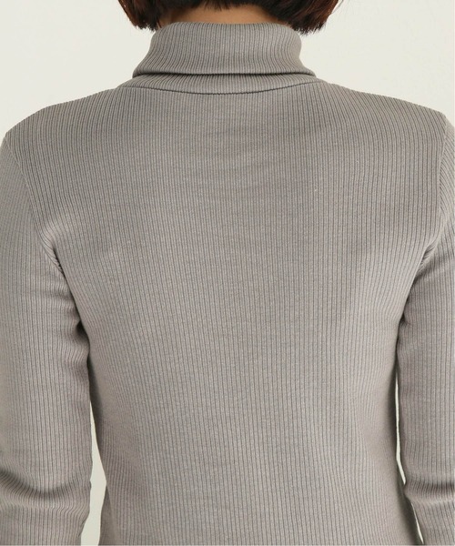 journal standard L'essage（ジャーナルスタンダードレサージュ）の「カミーノテレコハイネックプルオーバー◆（Tシャツ/カットソー・レディース・ブラック/ベージュ/グレー・FREE）」の9枚目の写真