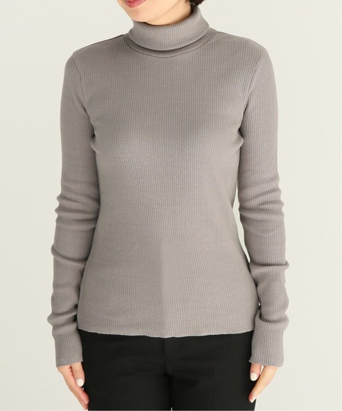 journal standard L'essage（ジャーナルスタンダードレサージュ）の「カミーノテレコハイネックプルオーバー◆（Tシャツ/カットソー・レディース・ブラック/ベージュ/グレー・FREE）」の10枚目の写真