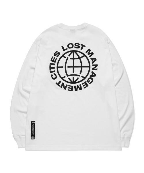 LMCの「【LMC】OG WHEEL LONG SLV TEE / エルエムシー OG ホイール ロゴ ロングスリーブ Tシャツ（Tシャツ/カットソー・メンズ・ブルー/ライトグリーン/ブラック/ネイビー/ホワイト/パープル・LARGE/X-LARGE/MEDIUM/SMALL）」の2枚目の写真