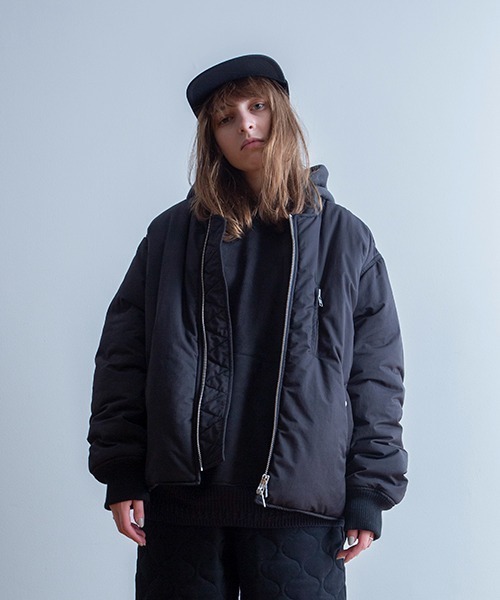 Universal Style Wear（ユニバーサルスタイルウェア）の「Universal Style Wear ライアー ルーズフーディー（パーカー・メンズ・ネイビー/カーキ/キャメル/ブラック・LARGE/MEDIUM/X-LARGE）」の20枚目の写真