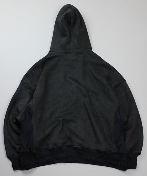 Universal Style Wear（ユニバーサルスタイルウェア）の「Universal Style Wear ライアー ルーズフーディー（パーカー・メンズ・ネイビー/カーキ/キャメル/ブラック・LARGE/MEDIUM/X-LARGE）」の10枚目の写真