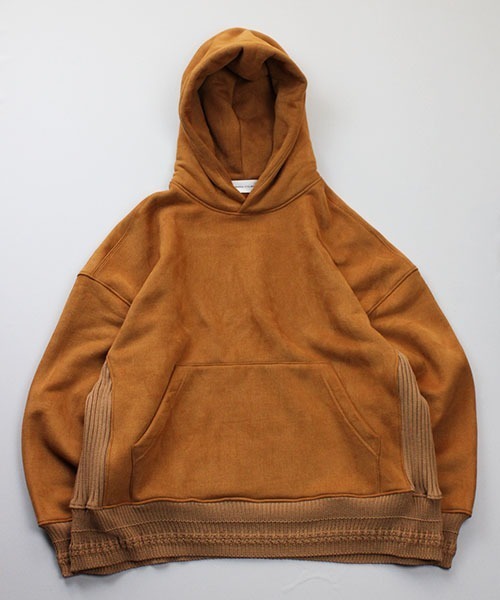 Universal Style Wear（ユニバーサルスタイルウェア）の「Universal Style Wear ライアー ルーズフーディー（パーカー・メンズ・ネイビー/カーキ/キャメル/ブラック・LARGE/MEDIUM/X-LARGE）」の22枚目の写真