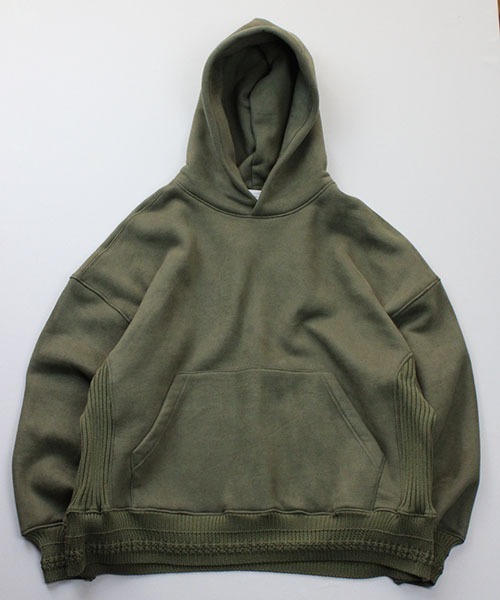 Universal Style Wear（ユニバーサルスタイルウェア）の「Universal Style Wear ライアー ルーズフーディー（パーカー・メンズ・ネイビー/カーキ/キャメル/ブラック・LARGE/MEDIUM/X-LARGE）」の12枚目の写真