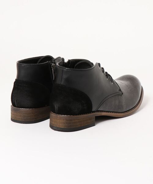 HIDEAWAYS NICOLE（ハイダウェイニコル）の「チャッカブーツ（ブーツ・メンズ・ダークブラウン/グレー/ボルドー・25.5cm/26.5cm/27.5cm）」の7枚目の写真