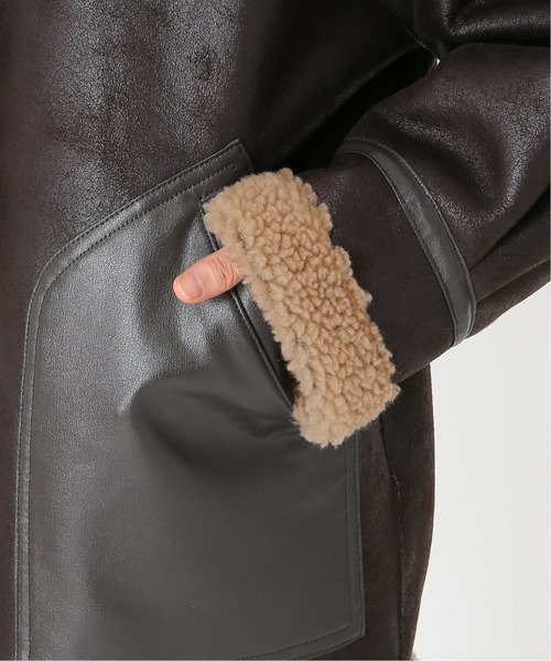 journal standard L'essage（ジャーナルスタンダードレサージュ）の「アビエータージャケット◆（その他アウター・レディース・ブラウン・フリー）」の15枚目の写真