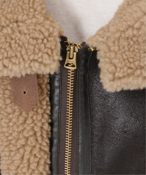 journal standard L'essage（ジャーナルスタンダードレサージュ）の「アビエータージャケット◆（その他アウター・レディース・ブラウン・フリー）」の22枚目の写真