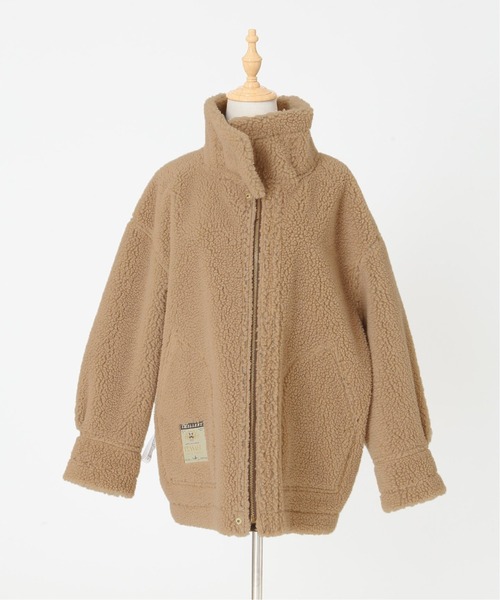 journal standard L'essage（ジャーナルスタンダードレサージュ）の「アビエータージャケット◆（その他アウター・レディース・ブラウン・フリー）」の19枚目の写真