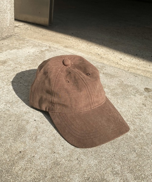 DouDou（ドゥドゥ）の「ピーチスキンキャップ（キャップ・レディース・ブラック/ブラウン/グレー・FREE）」の6枚目の写真