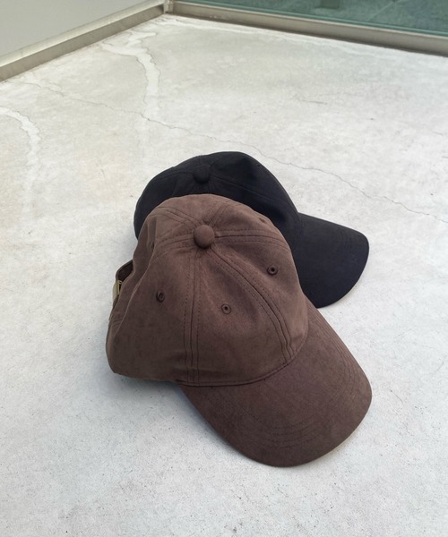 DouDou（ドゥドゥ）の「ピーチスキンキャップ（キャップ・レディース・ブラック/ブラウン/グレー・FREE）」の17枚目の写真