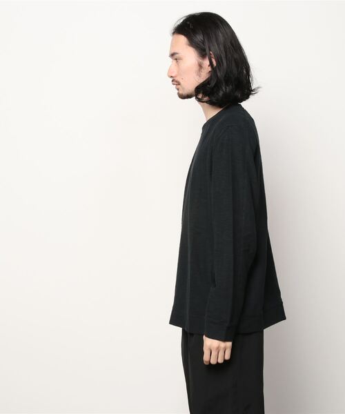 NIKE（ナイキ）の「ナイキ NIKE ナイキ DRIーFIT ヨガ コア フリース L/S トップ（その他トップス・メンズ・ブラック・M/3L/L/S/LL）」の6枚目の写真