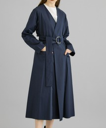 ELIN | 【ELIN(エリン)】別注LADY NO COLLAR TRENCH COAT(ノーカラーコート)
