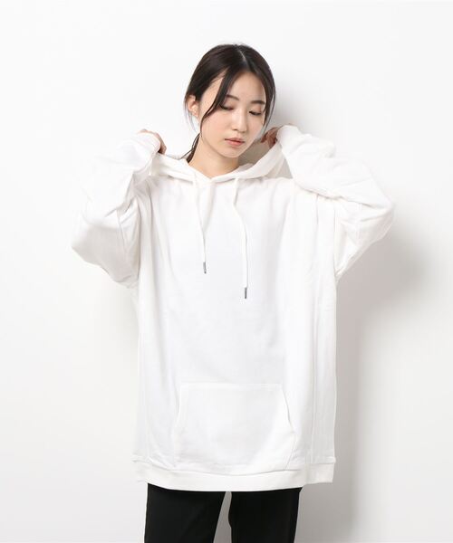 SIDEWAY STANCE(サイドウェイスタンス)の「【SIDEWAY STANCE】スウェット ビッグシルエット プルパーカー(パーカー・メンズ・ブラック/オフホワイト/カーキ/ブルーグレー/杢グレー・MEDIUM/LARGE/X-LARGE)」の22枚目の写真