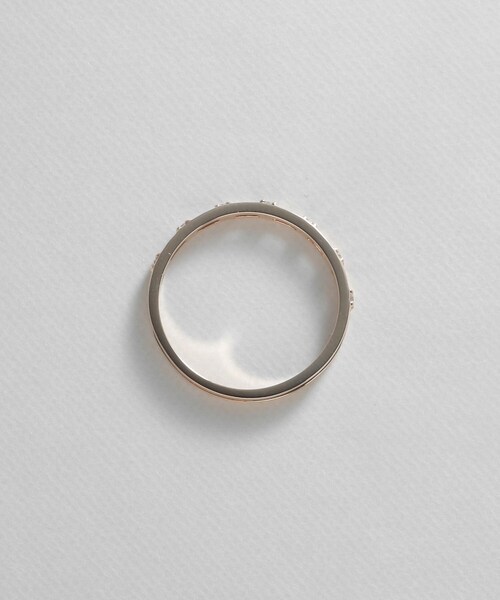 COCOSHNIK(ココシュニック)の「K10ダイヤモンド スリットリング(リング・レディース・アイボリー系・10号/12号/14号)」の7枚目の写真