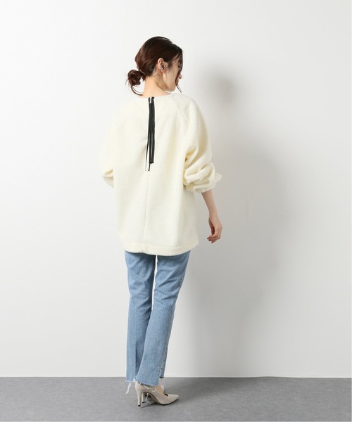 MOTHER DENIM（マザーデニム）の「【MOTHER】 THE INSIDER CROP STEP FRAY（デニムパンツ・レディース・サックスブルー・27/25/26）」の3枚目の写真