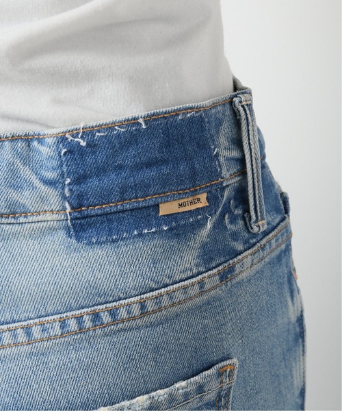 MOTHER DENIM（マザーデニム）の「【MOTHER】 THE INSIDER CROP STEP FRAY（デニムパンツ・レディース・サックスブルー・27/25/26）」の10枚目の写真