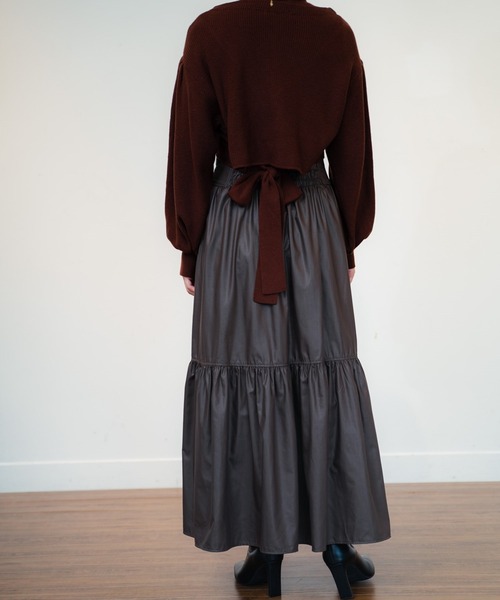 LADYMADE(レディメイド)の「コルセットティアードボリュームスカート(スカート・レディース・パープル/ブラウン/その他1・FREE)」の22枚目の写真
