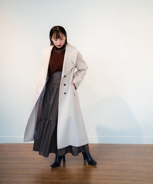 LADYMADE(レディメイド)の「コルセットティアードボリュームスカート(スカート・レディース・パープル/ブラウン/その他1・FREE)」の4枚目の写真