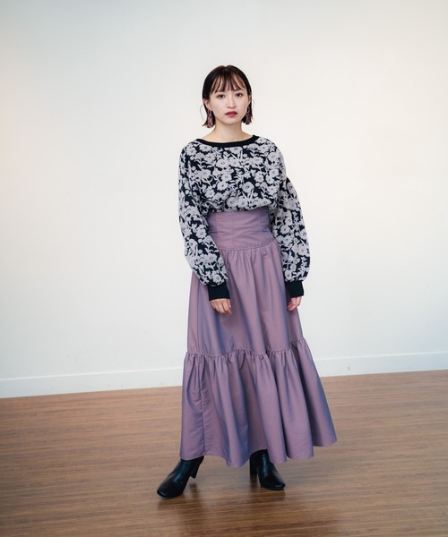 LADYMADE(レディメイド)の「コルセットティアードボリュームスカート(スカート・レディース・パープル/ブラウン/その他1・FREE)」の20枚目の写真