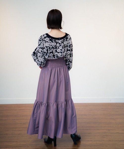LADYMADE(レディメイド)の「コルセットティアードボリュームスカート(スカート・レディース・パープル/ブラウン/その他1・FREE)」の18枚目の写真