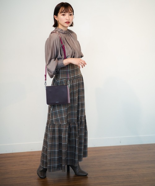 LADYMADE(レディメイド)の「コルセットティアードボリュームスカート(スカート・レディース・パープル/ブラウン/その他1・FREE)」の11枚目の写真
