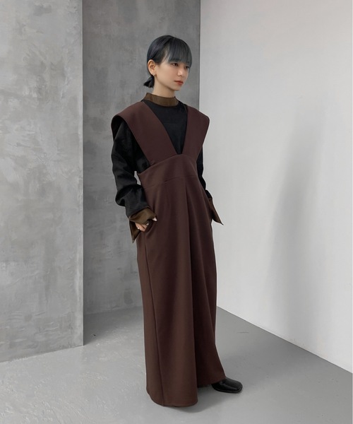 Solace（ソレイス）の「レースジャガードパイピングブラウス（シャツ/ブラウス・レディース・ブラック/ホワイト・FREE）」の6枚目の写真