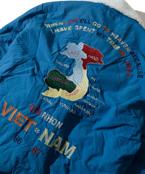 ALDIES（アールディーズ）の「Vietnam Drop Shoulder Wide Jacket / ベトナムドロップショルダーワイドジャケット（カバーオール・メンズ・イエロー/ブラック・MEDIUM/LARGE/SMALL）」の19枚目の写真