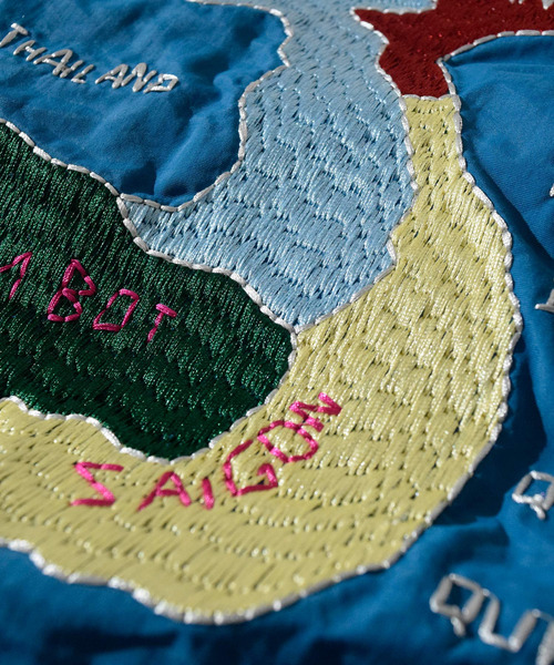 ALDIES（アールディーズ）の「Vietnam Drop Shoulder Wide Jacket / ベトナムドロップショルダーワイドジャケット（カバーオール・メンズ・イエロー/ブラック・MEDIUM/LARGE/SMALL）」の20枚目の写真