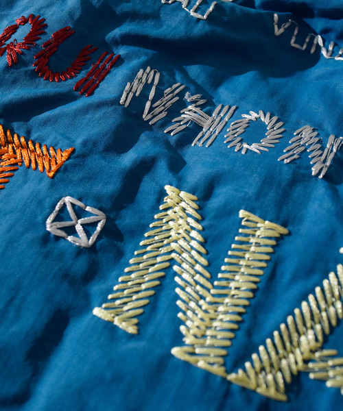 ALDIES（アールディーズ）の「Vietnam Drop Shoulder Wide Jacket / ベトナムドロップショルダーワイドジャケット（カバーオール・メンズ・イエロー/ブラック・MEDIUM/LARGE/SMALL）」の21枚目の写真