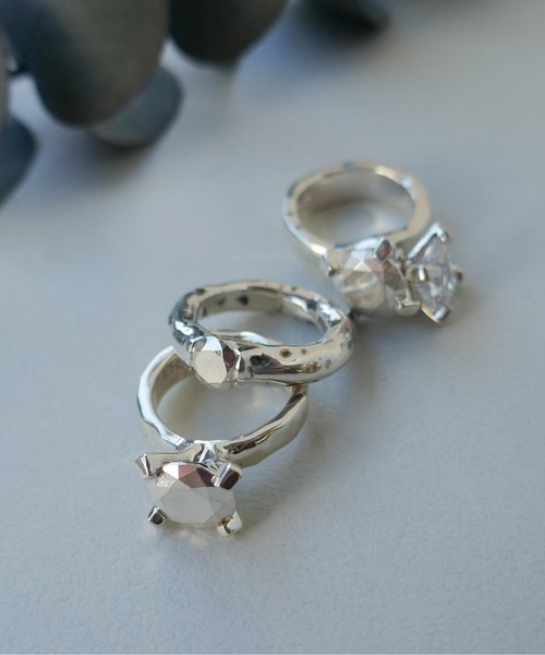 e.m.（イーエム）の「メタルジルコニアリング（リング・レディース・シルバー・#17/#9/#11/#15/#19/#13）」の9枚目の写真