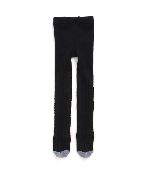 BREEZE（ブリーズ）の「パッケージ入りケーブル編みタイツ（タイツ/ストッキング・キッズ・エンジ/アイボリー/ブラック・140/80/100/120）」の14枚目の写真