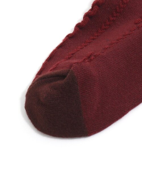 BREEZE（ブリーズ）の「パッケージ入りケーブル編みタイツ（タイツ/ストッキング・キッズ・エンジ/アイボリー/ブラック・140/80/100/120）」の8枚目の写真