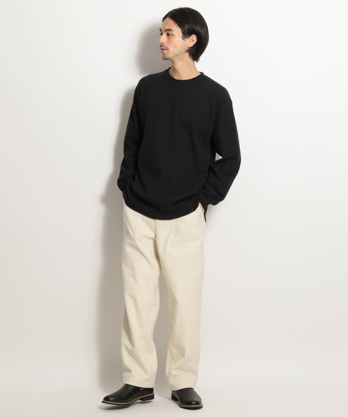 niko and...(ニコアンド)の「フラノベイカーパンツ(その他パンツ・メンズ・キャメル/アイボリー/ネイビー・MEDIUM/LARGE)」の13枚目の写真
