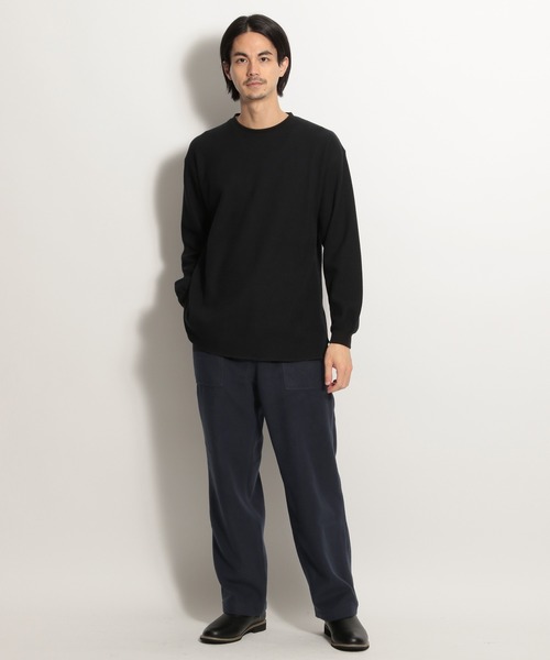 niko and...(ニコアンド)の「フラノベイカーパンツ(その他パンツ・メンズ・キャメル/アイボリー/ネイビー・MEDIUM/LARGE)」の21枚目の写真