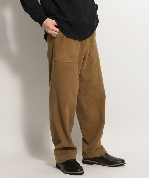 niko and...(ニコアンド)の「フラノベイカーパンツ(その他パンツ・メンズ・キャメル/アイボリー/ネイビー・MEDIUM/LARGE)」の10枚目の写真