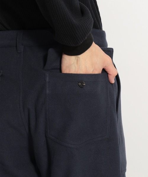niko and...(ニコアンド)の「フラノベイカーパンツ(その他パンツ・メンズ・キャメル/アイボリー/ネイビー・MEDIUM/LARGE)」の17枚目の写真