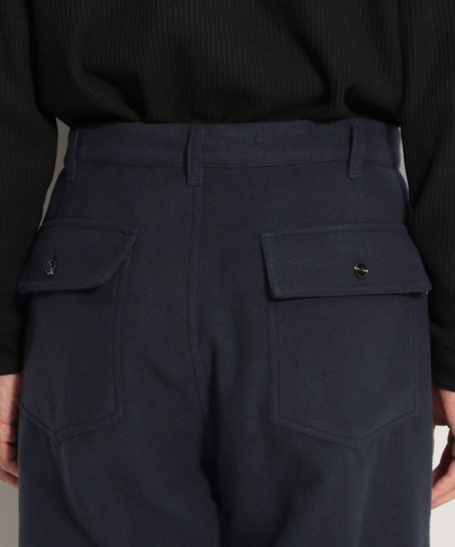 niko and...(ニコアンド)の「フラノベイカーパンツ(その他パンツ・メンズ・キャメル/アイボリー/ネイビー・MEDIUM/LARGE)」の18枚目の写真