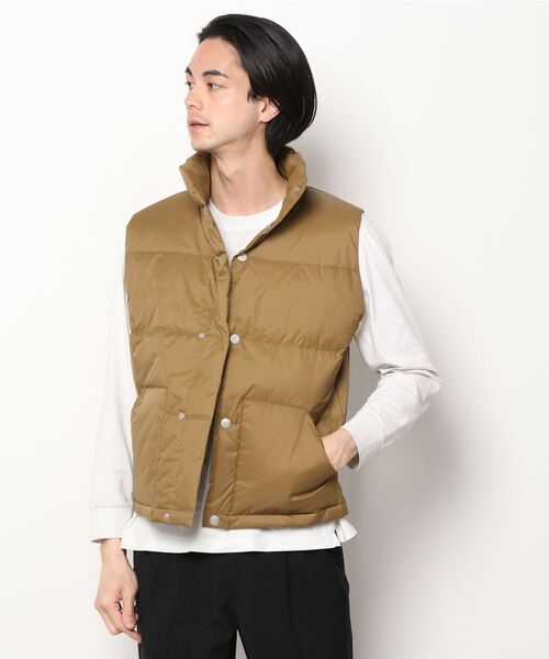 CLAMP(クランプ)の「CLAMP/クランプ/Down vest(tight fit)(ベスト・メンズ・ブラック/ブラウン/レッド・1)」の3枚目の写真