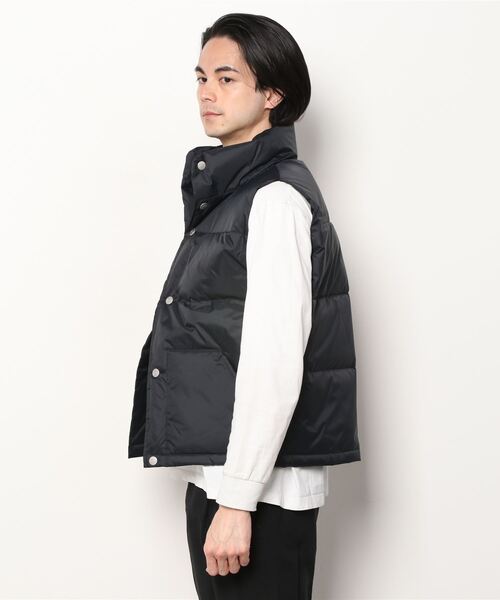CLAMP(クランプ)の「CLAMP/クランプ/Down vest(tight fit)(ベスト・メンズ・ブラック/ブラウン/レッド・1)」の4枚目の写真