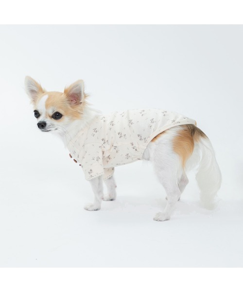 Burner（バーナー）の「【MOFF】MOFF フラワー長袖TOPS  MO213-023-015 犬服 ペット用品（ペットウェア・レディース・ピンク/オフホワイト・4号/2号/5号/3号/1号）」の12枚目の写真