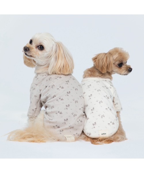 Burner（バーナー）の「【MOFF】MOFF フラワー長袖TOPS  MO213-023-015 犬服 ペット用品（ペットウェア・レディース・ピンク/オフホワイト・4号/2号/5号/3号/1号）」の14枚目の写真