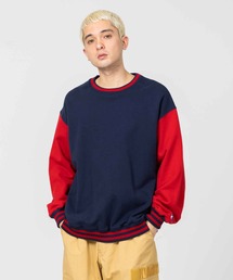 XLARGE | 2TONE CREWNECK SWEAT(スウェット)