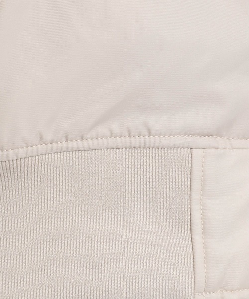 niko and...（ニコアンド）の「ビッグスリーブMA1ジャケット（MA-1・レディース・アイボリー/カーキ/ブラック・LARGE/MEDIUM）」の5枚目の写真