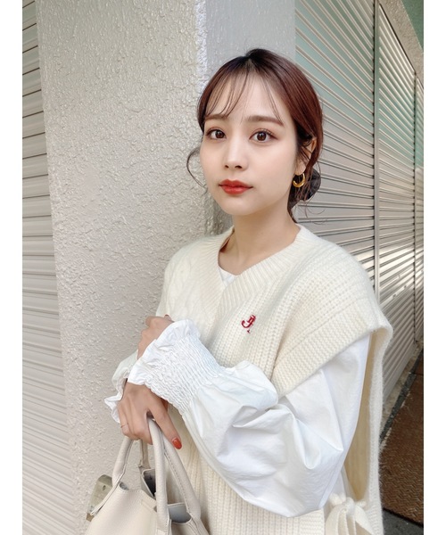 JUMELLE（ジュメロ）の「フックピアス（ピアス（両耳用）・レディース・シルバー/ゴールド・FREE）」の5枚目の写真