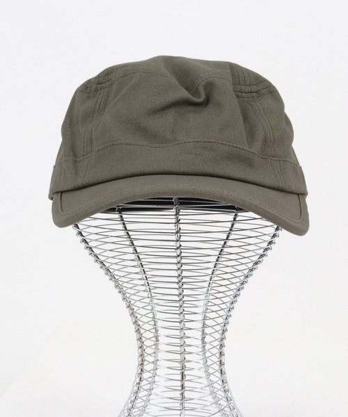 CAMBIO（カンビオ）の「mko10244-Simple Canvas Work Cap ワーク