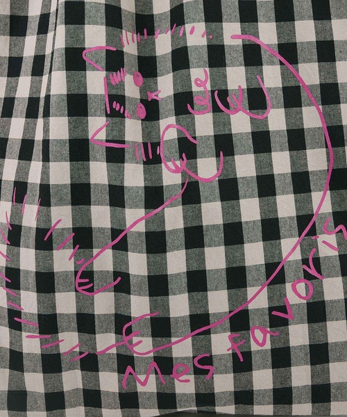 POU DOU DOU（プードゥドゥ）の「ウェザーギンガムポケッタブルトートバッグ（トートバッグ・レディース・ブルー/スミクロ・8）」の19枚目の写真