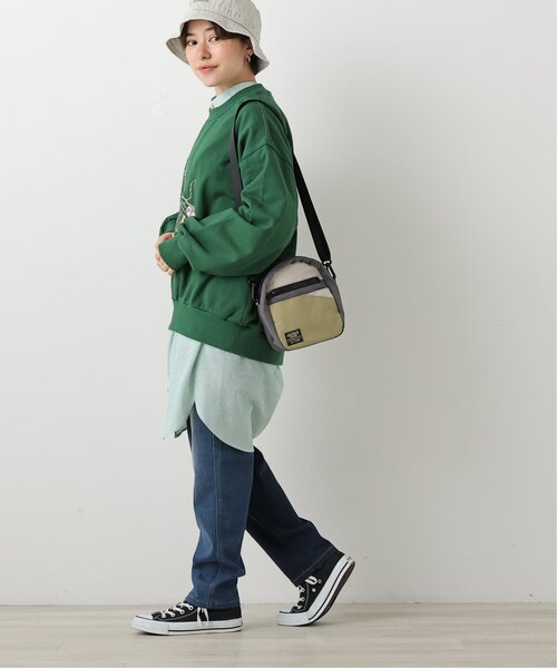 DOUBLE NAME(ダブルネーム)の「旅の始まり恐竜刺しゅうプルオーバー(スウェット・レディース・オフホワイト/サックスブルー/グリーン/スミクロ・FREE)」の14枚目の写真