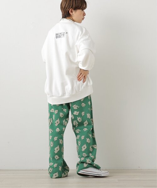 DOUBLE NAME(ダブルネーム)の「旅の始まり恐竜刺しゅうプルオーバー(スウェット・レディース・オフホワイト/サックスブルー/グリーン/スミクロ・FREE)」の19枚目の写真