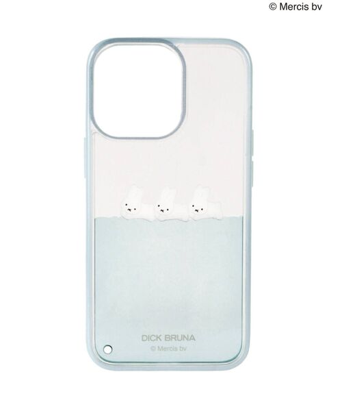 merry jenny（メリージェニー）の「【13 Pro】ぷかぷかうさぎiPhone case（スマホケース/カバー・レディース・ライトブルー・FREE）」の7枚目の写真