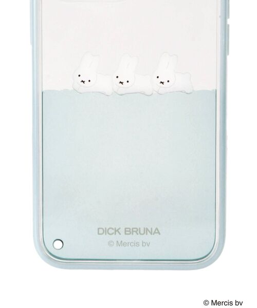 merry jenny（メリージェニー）の「【13 Pro】ぷかぷかうさぎiPhone case（スマホケース/カバー・レディース・ライトブルー・FREE）」の8枚目の写真